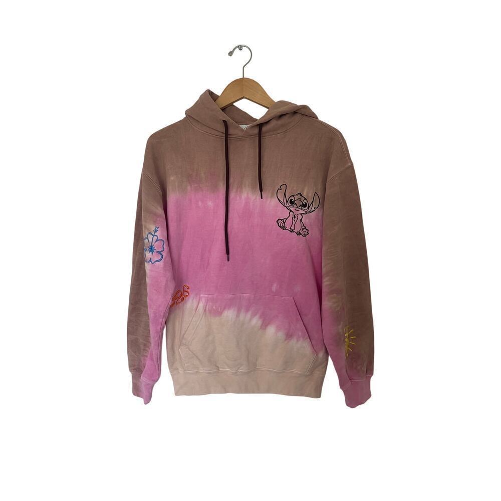 Disney Parks 2024 Stitch 626 Tie Dye Hoodie Size Small
